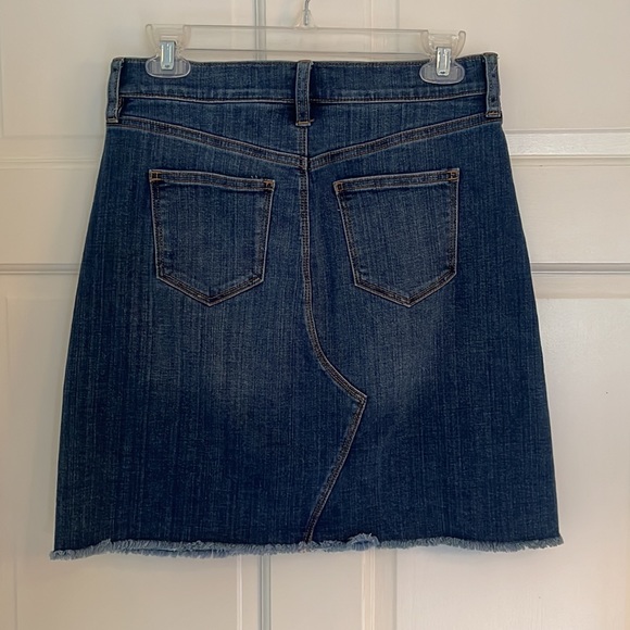 J.Crew Factory denim mini skirt. Size 4. - Picture 2 of 2